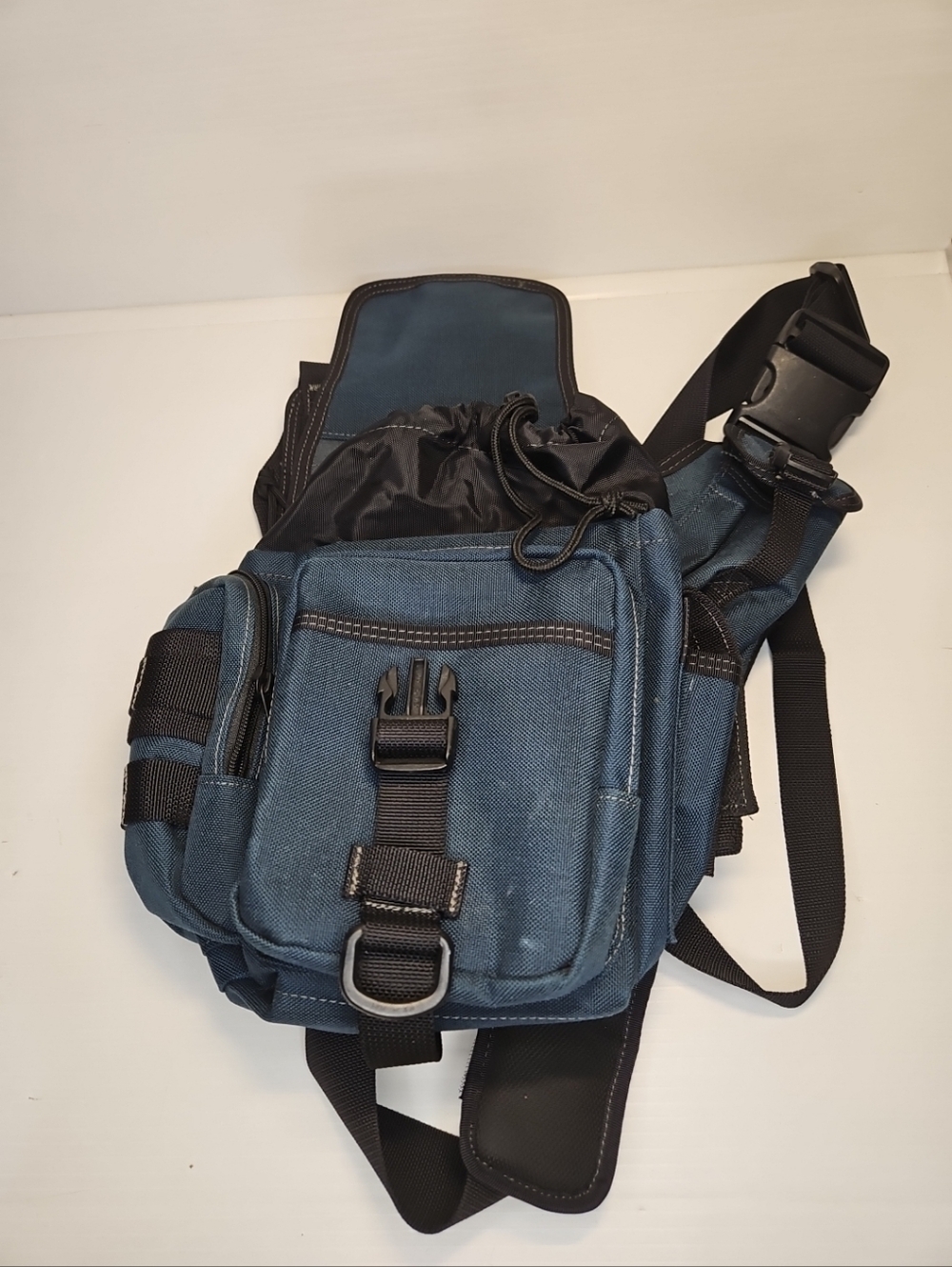 Maxpedition Fatboy S-Type Versipack – Dark Blue Tactical Shoulder Bag - Picture 9 of 10